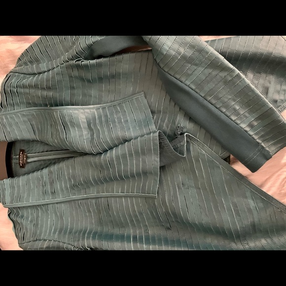 Marciano Shayna Draped Leather Jacket - Picture 3 of 4